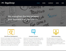 Tablet Screenshot of diggs-design.com